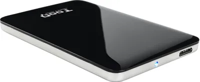Produktbild von Gehäuse für die Festplatte TooQ TQE-2538B 2,5" USB 3.0 Schwarz