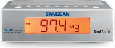 Productafbeelding van Sangean RCR-5 radio met klok, FM/AM, hoofdtelefoonuitgang, audio-ingang