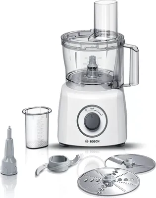 Produktbild von Bosch | Multi Talent 3 Küchenmaschine | MCM3110W | 800 W | Anzahl der Geschwindigkeiten 2 | Schüsselkapazität 2,3 l | Weiß