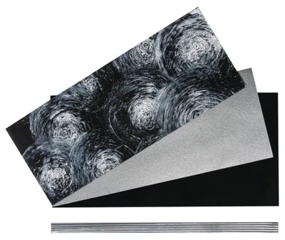 Image de Rayher 31566000 : Ensemble de cires décoratives "Deuil", de couleurs assorties, présentées dans un flacon, 1 ensemble, couleur noire