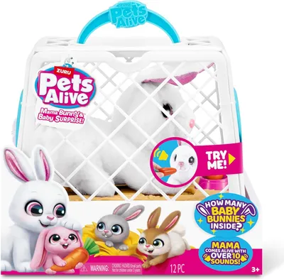 Obrázok produktu pre Zuru Pets Alive - Mama & Baby Surprise Bunny 9554