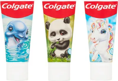 Zdjęcie produktu dla Colgate Kids Animals Pasta Do Mycia Zębów Dla Dzieci 3+ 50 Ml