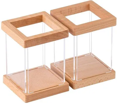 Produktbild von Büroständer 2er Set, Kugelschreiberhalter, Schreiberhalter, Make-up Pinselhalter, Kugelschreiberkapsel für Heim, Büro und Schule