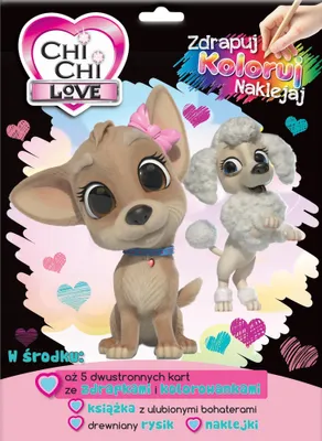 Obrázok produktu pre ChiChiLove Zdrapuj, koloruj, naklejaj cz1 28016
