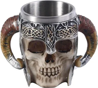 Image de Tasses en acier inoxydable noir pour le café et les boissons, idéales pour fêter Halloween