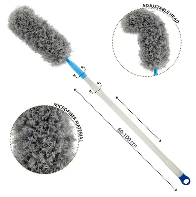 Obrázok produktu pre Prachovka s teleskopickou rukoväťou a ohýbateľnou hlavicou extra dlhá Mop Duster