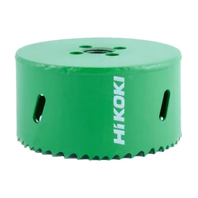 Produktbild von Hitachi 752144, Einzelbild, Bohrer, Aluminium, Eisenguss, Kupfer, Gipskarton, Kunststoff, Edelstahl, Holz, Grün, Bimetallisch, Hochgeschwindigkeitsstahl (HSS)