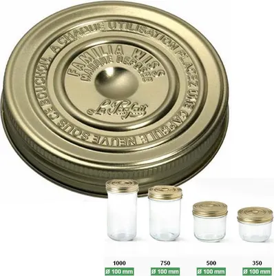 Image de Sachet de 6 bouchon 100 Verrine Vis Numero 6