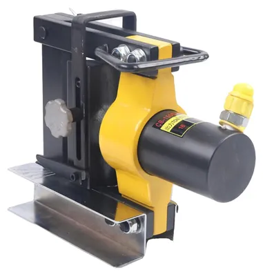 Productafbeelding van Hydraulische buigmachine, 16 ton capaciteit, buighoek 90-180°, zwart-geel