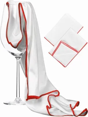Obrázok produktu pre Mikrovláknová utierka 2 ks, Utierka na sklo, 45 x 60 cm, Opakovane použiteľná, Bezpruhové čistenie skla