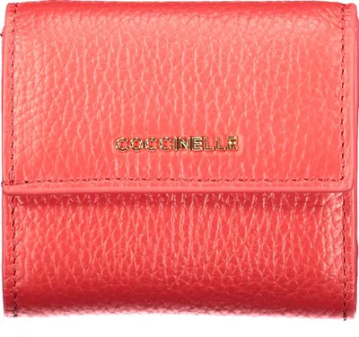 Immagine prodotto di Portafoglio da donna in rosso metallizzato - Elegante e pratico