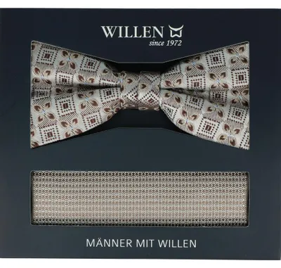 Produktbild von Accessoire-Set Willen bestehend aus Schleife und Einstecktuch, Uni, One Size
