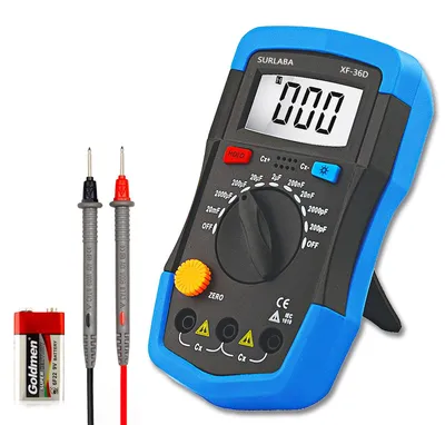 Productafbeelding van Digitale Capaciteitsmeter met meetbereik 0,1pF tot 20.000uF