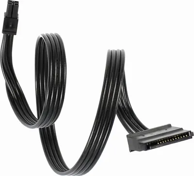 Produktbild von Q81 Adapterkabel Mini 4-Pin auf SATA Strom 35 cm – SSD Netzteil Kabel für Lenovo M410 / 510s / M610