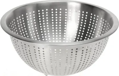 Immagine prodotto di Scolapasta Tondo in Acciaio Inox per Sciacquare e Scolare