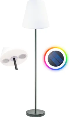 Produktbild von Solar-Stehleuchte mit Lautsprecher 1,5 m RGB