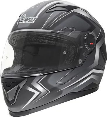 Obrázek produktu pro Celoobličejová přilba Germot GM 320 , černá bílá, XS