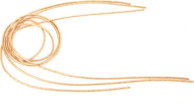 Produktbild von Stickgarn, glänzende und umweltfreundliche Nähschnur, DIY, 1,5 mm, dunkles Gold