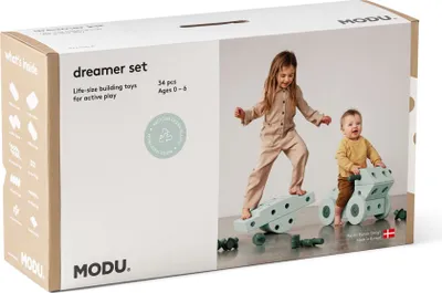 Image de MODU Dreamer Set – Jeu de construction en mousse, vert