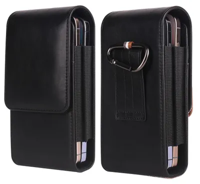 Produktbild von Omgoods – Leder-Kopfhörertasche für Herren mit Kartenfächern