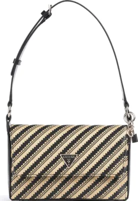 Image de Guess Simona Flap Shoulder Couleur Noir