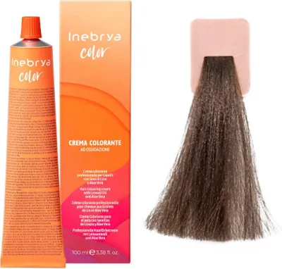 Obrázek produktu pro Inebrya Color - 7.17 Cashmere Blonde - krém na barvení vlasů - 100ml - 2021 Edition Dans De La Vie