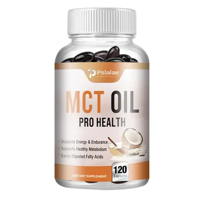 Image de Capsules d'huile MCT 5704 mg - Perte de poids, soutien immunitaire, énergie et fonction cérébrale, soins de la peau