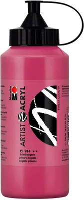 Zdjęcie produktu dla Marabu12200075914 Farba akrylowa Marabu Artist Acryl, podstawowa magenta