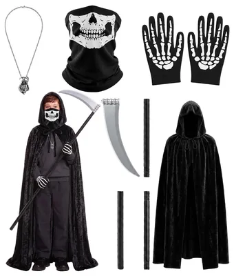 Produktbild von Halloween-Umhang für Teufel- oder Hexen-Cosplay