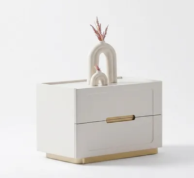 Immagine prodotto di Set per camera da letto: letto, 2 comodini. Stile elegante, comfortevole e accogliente