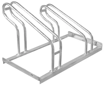 Produktbild von GEWA Fahrradständer Reihenparker Fahrradparker TOP für 2 3 4 5 6 Fahrräder V1 für 2 Fahrräder