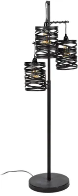 Produktbild von KAWOLA Stehleuchte ALMAS Stehlampe  3-flammig Metall schwarz