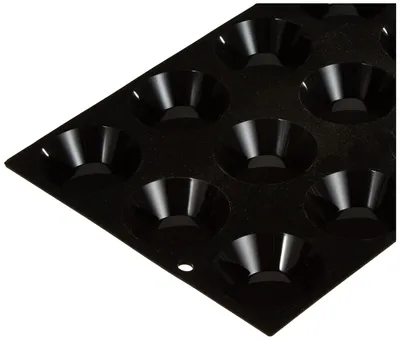 Produktbild von DE BUYER 1975.01 Formen, Silikon, schwarz, 27.9 x 20.1 x 10.9 cm