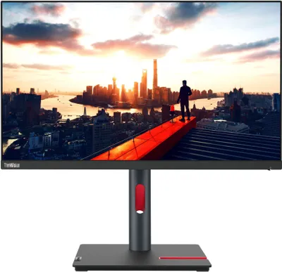 Obrázok produktu pre Lenovo ThinkVision P24h-30, 60,5 cm (23.8"), 2560 x 1440 px, Quad HD, LED, 6 ms, Čierna