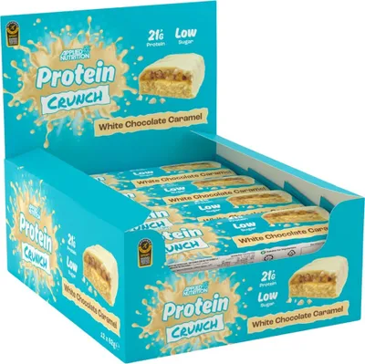 Productafbeelding van Applied Nutrition | Applied Protein Crunch Bar: Witte chocolade met karamel