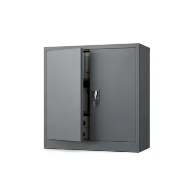Produktbild von Aktenschrank Abschließbar 185x90x40 Metallschrank mit 5 Ebenen - Mehrzweckschrank für Garage Büro
