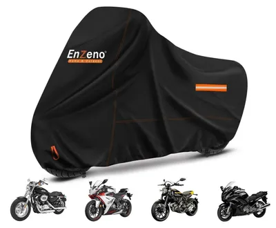 Produktbild von Motorrad Abdeckplane Outdoor Wasserdicht 210D Oxford Winterfest 275x105x125cm