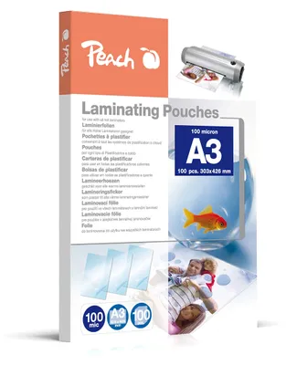Produktbild von Peach 510297, Transparent, Glänzend, A3, 100 Stück(e)