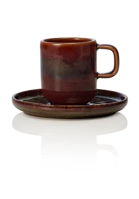 Produktbild von Ober- und Untertasse 0,1 L, (H) 6,5 cm