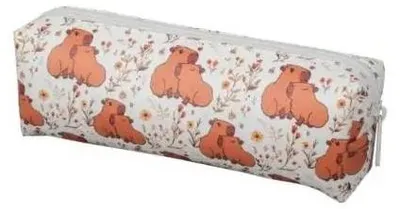 Obrázek produktu pro Pouzdro na tužky s jednou přihrádkou – Kapibary – Pajacyk