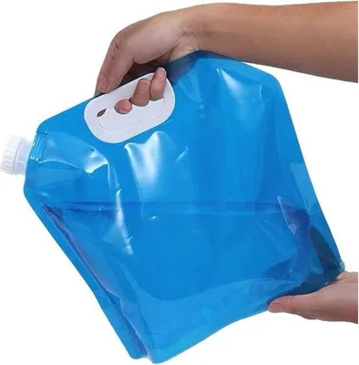 Productafbeelding van Famanu opvouwbare watercontainers - Draagbare drinkwatercontainers voor outdooractiviteiten