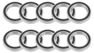 10 Rillenkugellager 6805-2RS 25×37×7 mm, beidseitig abgedichtet