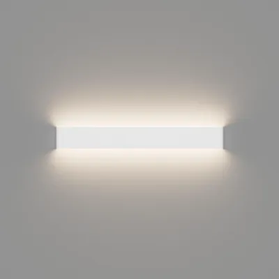 LED Wandlampe 71 cm, 24 W, 4500 K, modern, weiß