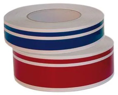 Obrázek produktu pro Dekorační páska, dvoubarevná bílá 34 mm, 1 kus