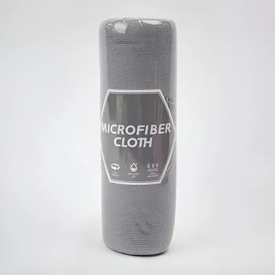Produktbild von Wiederverwendbares 25 x 25 cm Mikrofasertuch, Wiederverwendbares Mikrofaser Handtuch, Geschirrhandtuch - WIPLY Grau