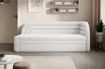 Produktbild von Schlafsofa 86x199 SLUROX - weiß, rechts