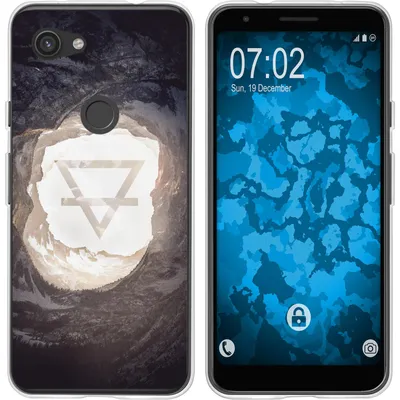 Produktbild von PhoneNatic Case kompatibel mit Google Pixel 3a XL Silikon-Hülle Element Erde M2