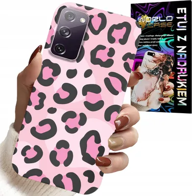 Obrázok produktu pre Puzdro Pre Samsung Galaxy S20 Lite - Ružové S Leopardím Vzorom