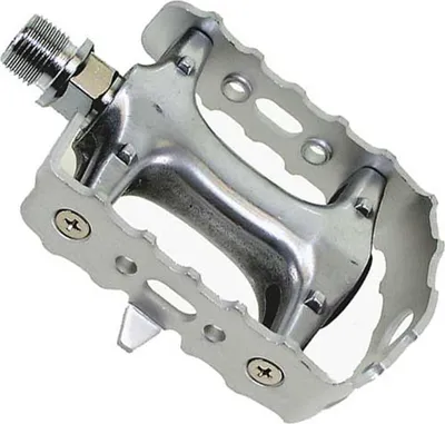 Produktbild von Messingschlager Pedale STEADY A4, M-WAVE, Aluminium, silber