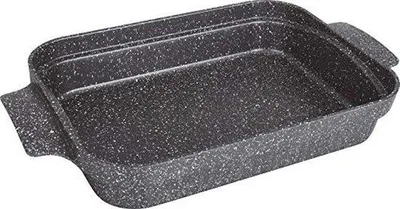 Produktbild von Lasagneform mit Steineffekt, 36x27,5x7 cm, für alle Herdarten geeignet